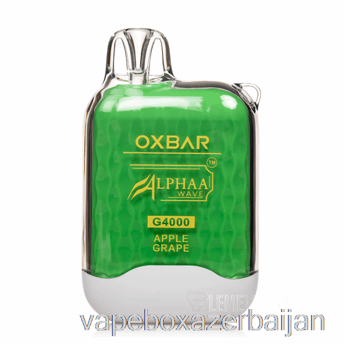 Vape Box Azerbaijan OXBAR G4000 Disposable Apple Grape